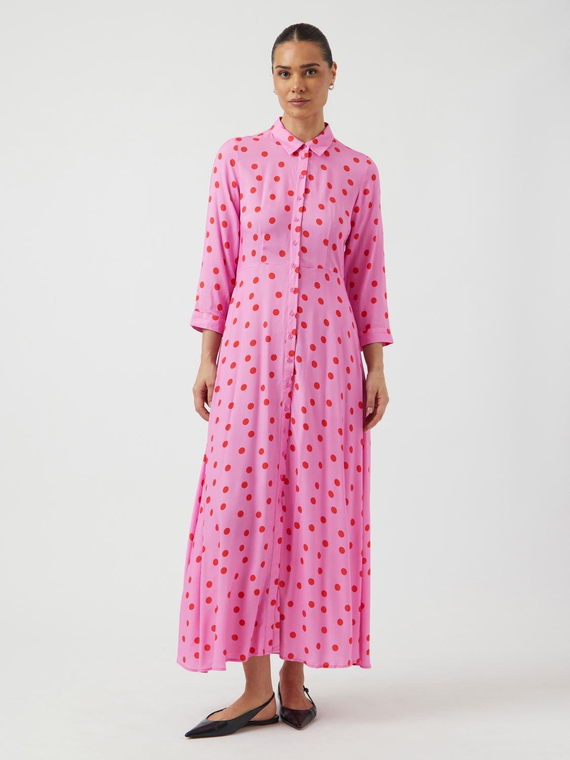 YASSAVANNA Long Dress - Cyclamen - VERO MODA & VILA Bergvik